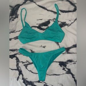 Teal Bikini Set